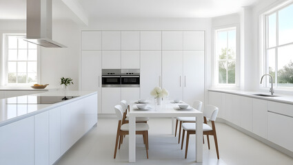Fototapeta premium modern kitchen interior
