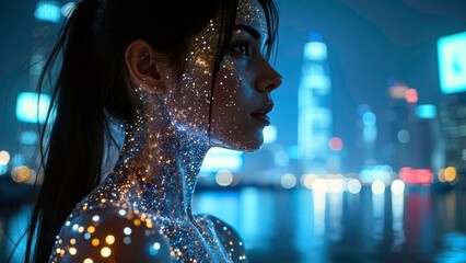 The technological and artistic scenes of characters