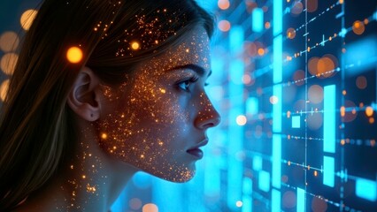 The technological and artistic scenes of characters