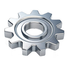 png Close-up of a Metal Sprocket transparent Background
