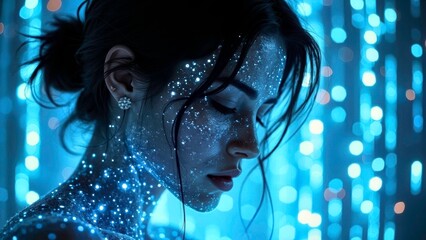 The technological and artistic scenes of characters