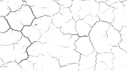 Cracked concrete wall covered texture. texture of old wall, a black and white vintage of cracked concrete scribble effect, old wall background crack vector. 