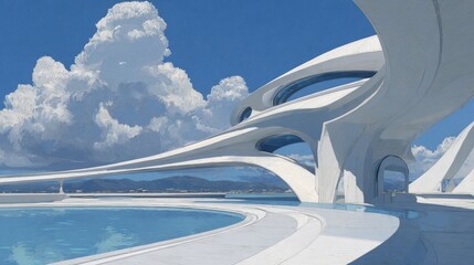 Obraz premium snow covered trees