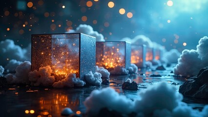 The technological and artistic scene of patterns