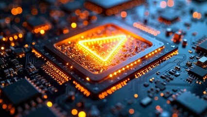 The technological and artistic scene of chips