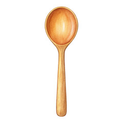 Wooden spoon cooking equipment kitchen utensil natural material hand tool isolated object