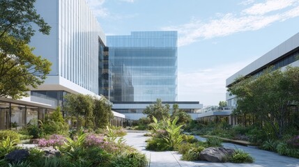 Obraz premium modern office building