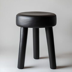 black stool