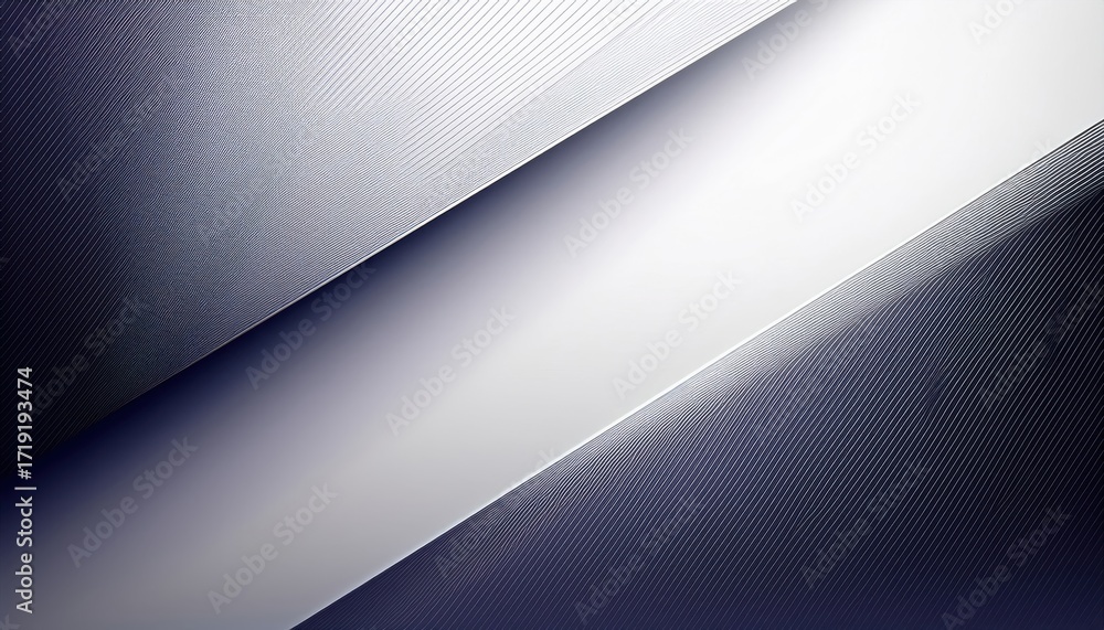 Poster sleek metallic diagonal lines with gradient texture for modern digital backgrounds and design projec