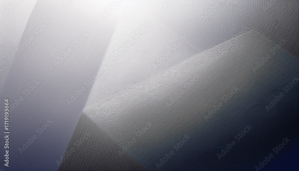 Poster sleek metallic diagonal lines with gradient texture for modern digital backgrounds and design projec