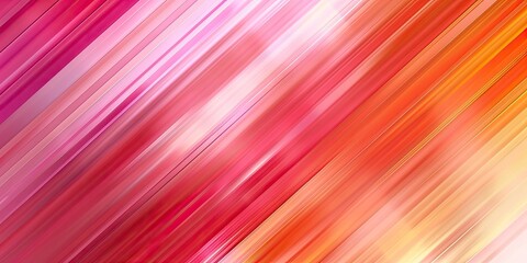 Abstract diagonal lines in vibrant hues of pink, orange, and red, creating a dynamic and energetic composition
