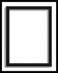 Empty black framed square