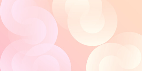 Modern banner background pastel colorful pink and yellow gradations abstract modern simple