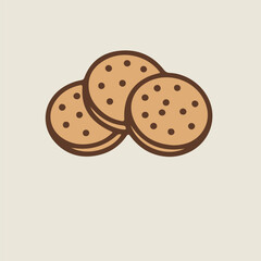 Fototapeta premium chocolate chip cookies