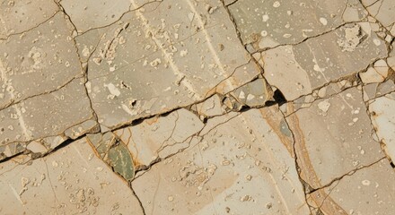 Cracked Stone Texture: Detailed Close-up of Natural Surface.