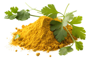 Fototapeta premium turmeric powder boosts natural health