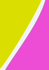 abstract pink background Half green and white border