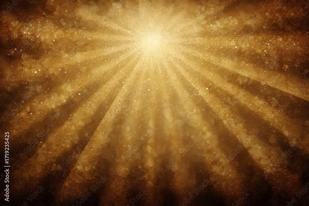 Poster abstract light burst with soft focus and bokeh effect creating warmth for visuals and backgrounds