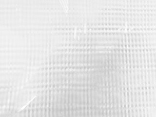 White Textured Mesh Glass Wall Background.
