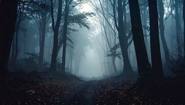 Misty forest path (6)
