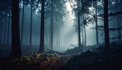 Misty forest path (10)