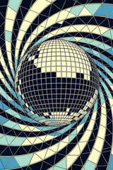 abstract background with globe