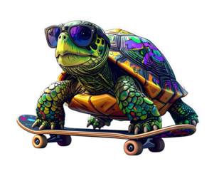 Street Style “Wake. Work. Slay. Repeat.” with Sunglasses Sticker PNG