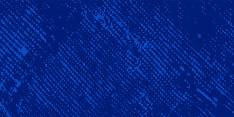 Best blue color pattern gradient grunge texture background. Dots pop art comics sport style vector illustration Abstract background dark blue texture