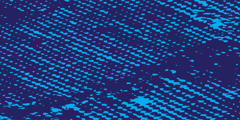Best blue color pattern gradient grunge texture background. Dots pop art comics sport style vector illustration Abstract background dark blue texture