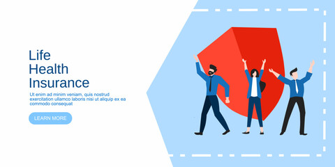 business logo design life insurance 