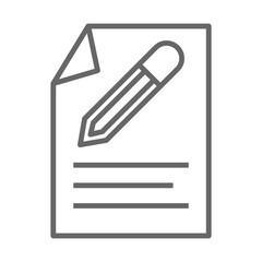Fototapeta premium ContractSigning icon design