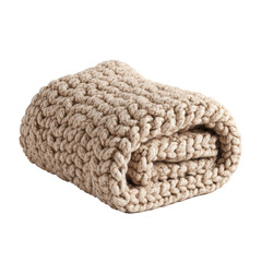 A Clean Cut Image of a Wool Blanket