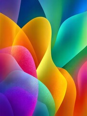 鮮やかな抽象的な背景にカラフルなグラデーション