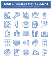 25 Task & Project Management Icons. Streamline Your Workflow