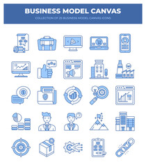 Business Model Canvas Icons. A Complete Guide to Strategic Planning
