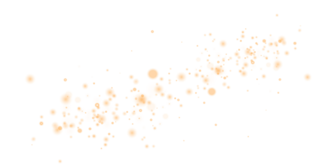 Soft orange bokeh overlay with blurred circles and light spots creating a dreamy atmosphere, ideal for enhancing designs, backgrounds, and artistic projects with a touch of elegance and warmth