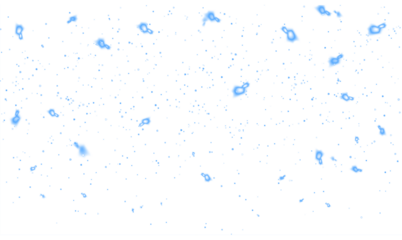 Blue abstract PNG overlay with soft circular shapes and scattered dots, creating a dreamy atmosphere for design projects, enhancing visual storytelling and artistic expression