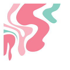 Abstract Liquid Corner