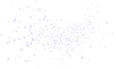 Soft purple bokeh overlay with blurred light spots creating a dreamy atmosphere, ideal for enhancing designs, backgrounds, and artistic projects with a gentle touch of color and light