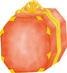 gift box with ribbon