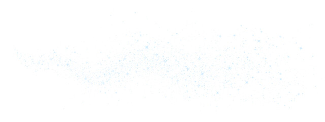 Soft blue sparkling overlay with shimmering stars and light effects, creating a dreamy atmosphere for design projects, enhancing visuals with a magical touch and ethereal quality for creative use