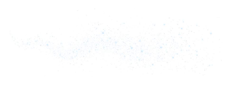 Soft blue sparkling overlay with shimmering stars and light effects, creating a dreamy atmosphere for design projects, enhancing visuals with a magical touch and ethereal quality for creative use