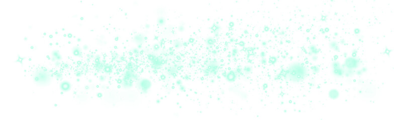 Soft mint green png overlay with sparkling bokeh effects, creating a dreamy atmosphere for design projects, enhancing visuals with a whimsical touch and vibrant color palette