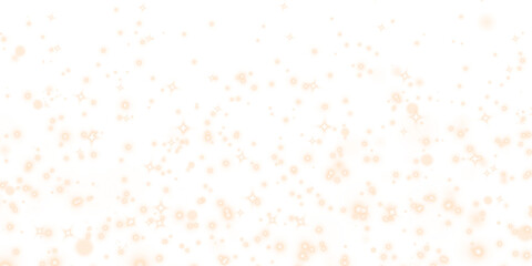 Soft peach-colored PNG overlay with delicate sparkles and blurred circles, creating a dreamy atmosphere for design projects, enhancing visual storytelling and artistic expression