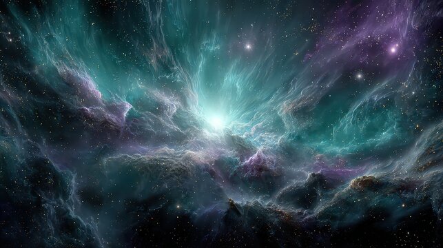 Vast Nebula With Stellar Explosion