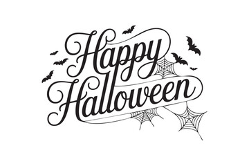 Halloween Typography Designs | Happy Halloween Lettering & Calligraphy