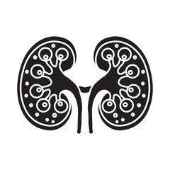 Glomerulonephritis glyph icon