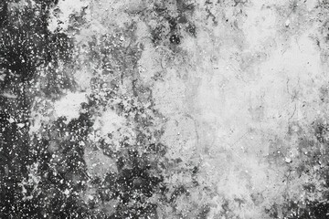Monochrome abstract texture resembling weathered, distressed concrete or stone; grainy, mottled surface with variations in shade and density