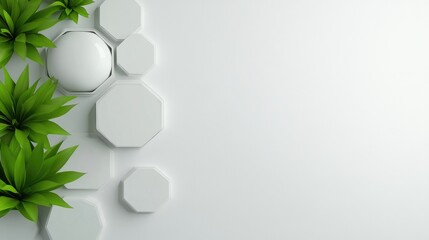 Smart automation startup branding with clean, futuristic aesthetics on a perfectly white background