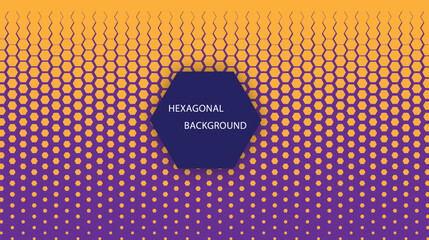 Dynamic Abstract Geometric Hexagonal Background Vector Illustration File